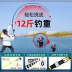 Rod & Reel Combo, 2 Sets with Rod Bag, 2.1–4.2 m