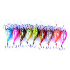 Floating Minnow Lure with Feather Hook, 9 g (0.32 oz)