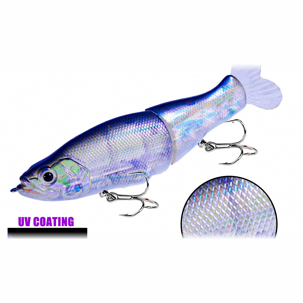 Jointed Slow Sinking Pencil Lure, 32 g (1.1 oz), 135 mm