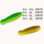 Potato Soft Plastic Lure, 3–5 cm (1.2–2 in)