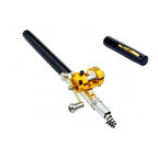 Mini Metal Drum Reel for Ice & Raft Fishing, Micro Jigging