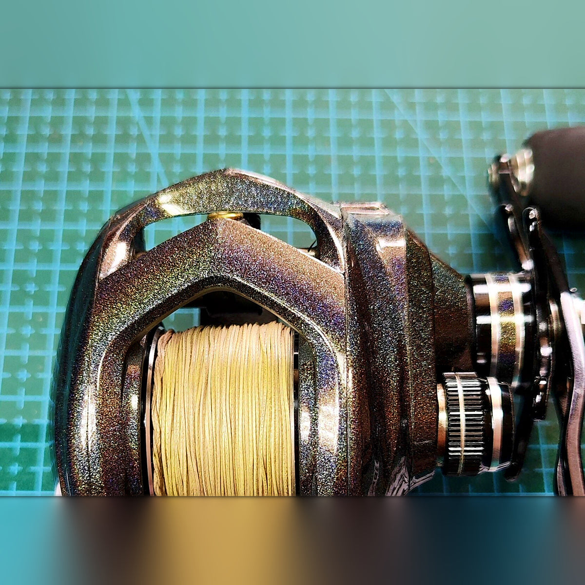Baitcasting Reel Wrap Film, Pre-Cut Protective Skin