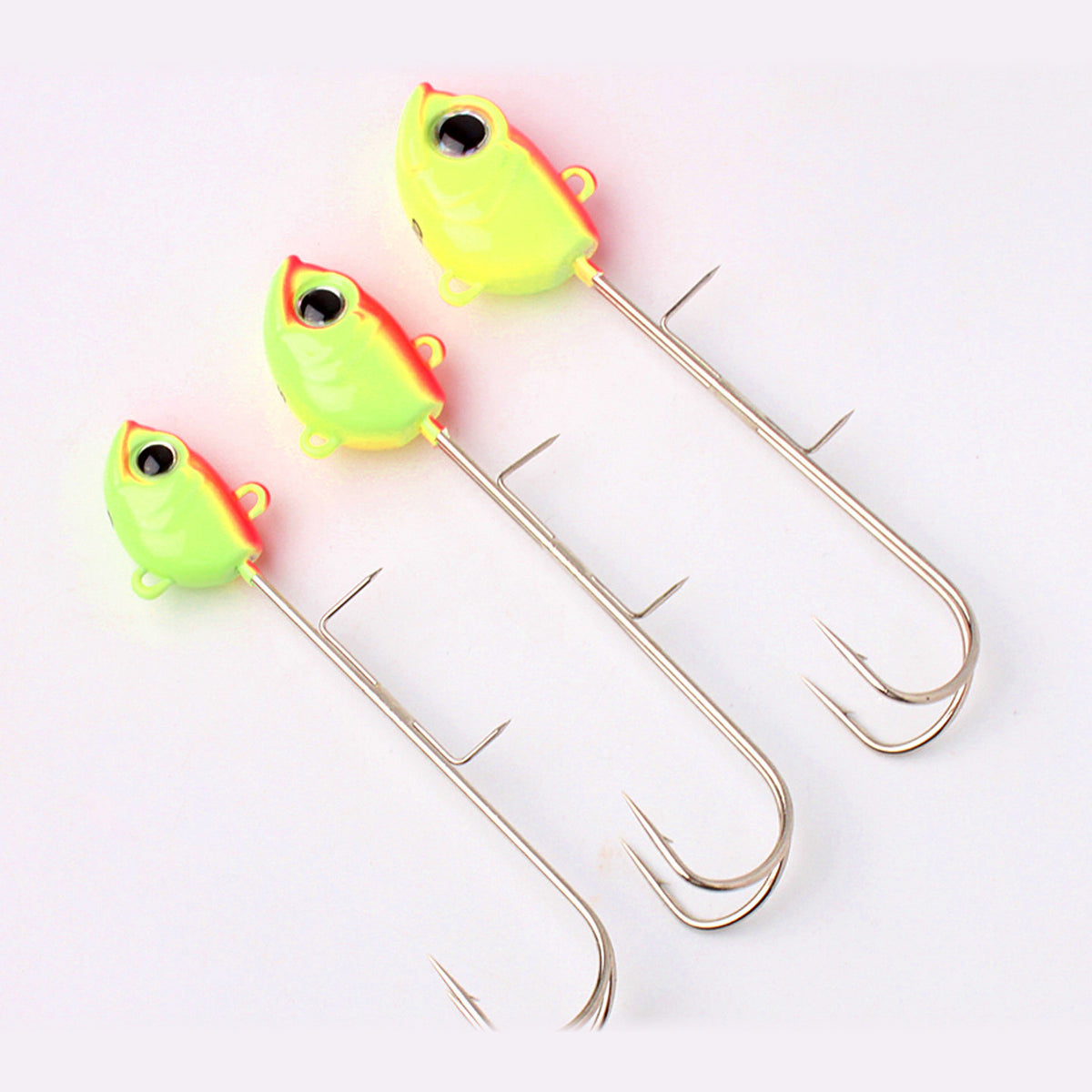 Glow Lead Head Jig Hook, 40–80 g (1.4–2.8 oz)