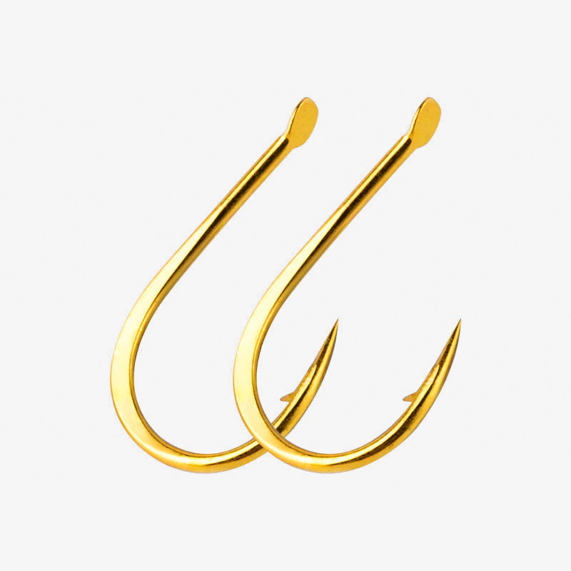 Barbed Senmata Fishing Hooks, 30-Pack, Sizes #0.3–#5