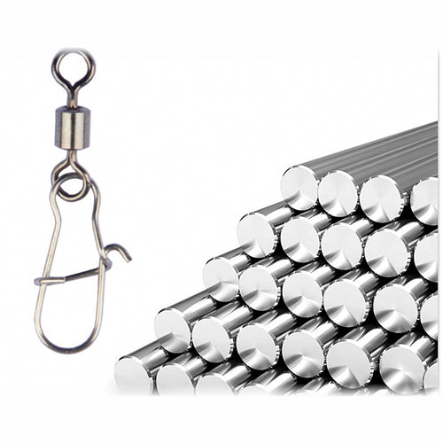 Stainless Steel Swivel & Snap Assortment Kit, 50–100 pc