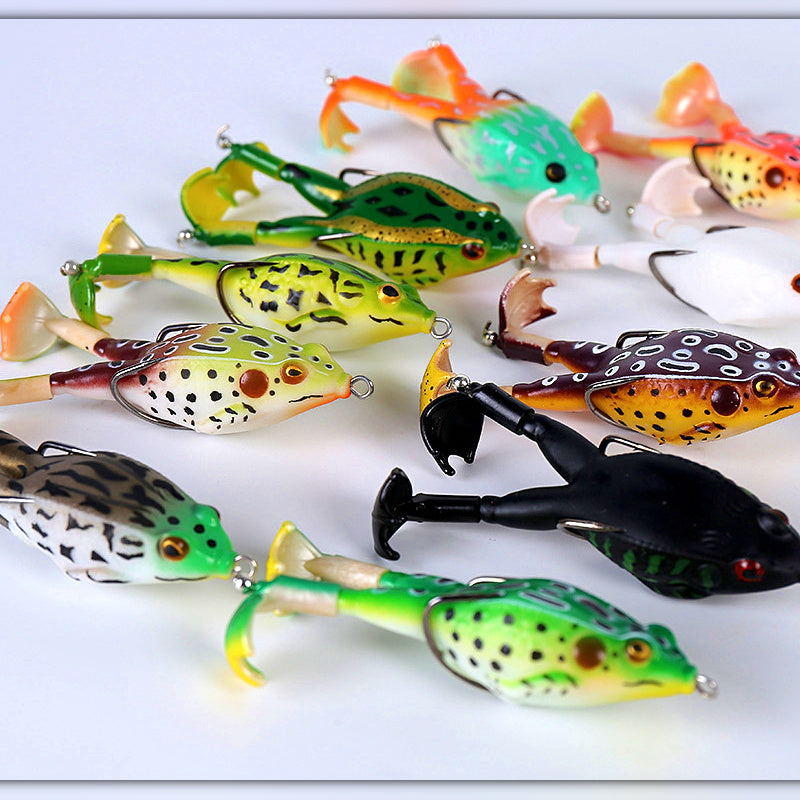Spinner Frog Topwater Soft Lure, 9 cm 13 g (0.46 oz)