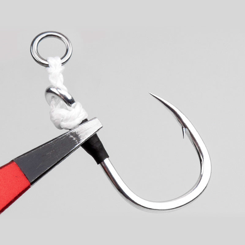 Short Line Assist Hooks, Sizes 1/0–7/0, 10 pcs per Pack