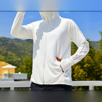 Men's UPF 50+ Hooded Sun Protection Fishing Jacket