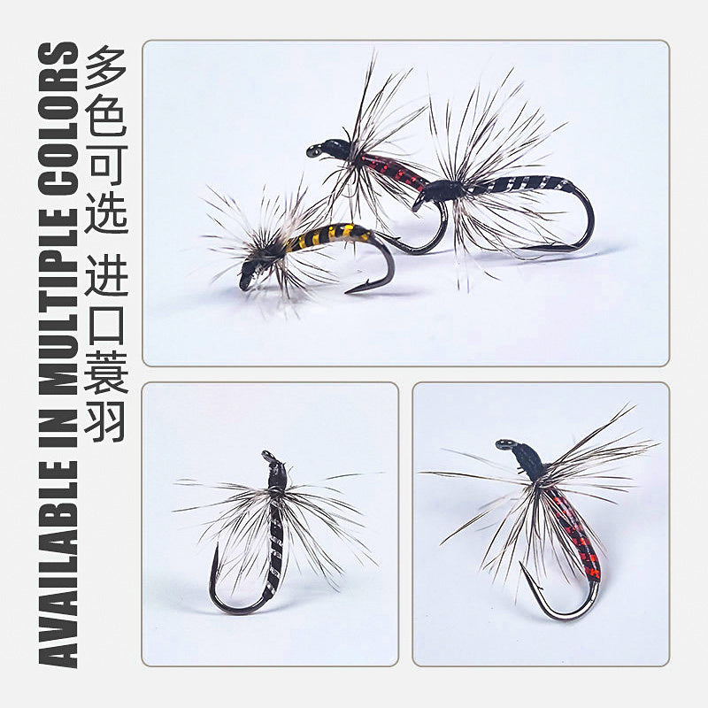 Griffith's Gnat Floating Midge Dry Flies, 10 Pack