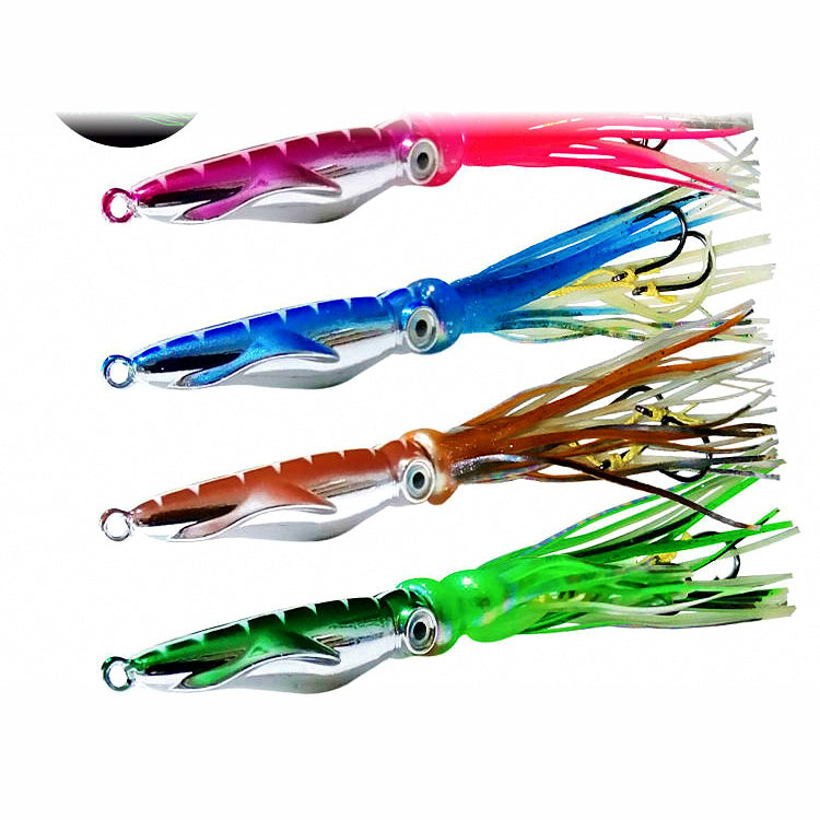 Slow Pitch Jig, Luminous Metal Jig, 60–200 g (2.1–7.1 oz)