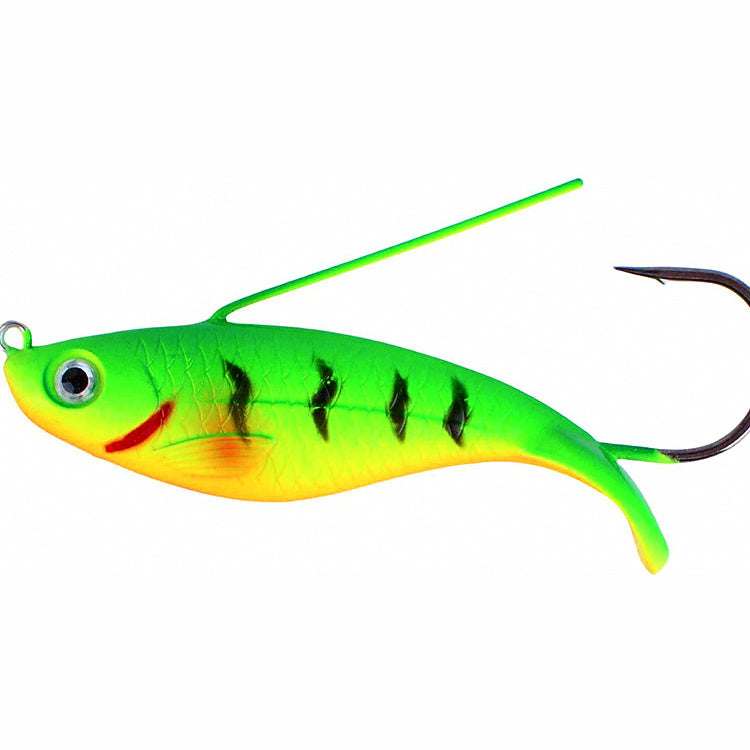 Weedless T-Tail Lead Soft Bait, 9 cm, 19.5 g (0.7 oz)