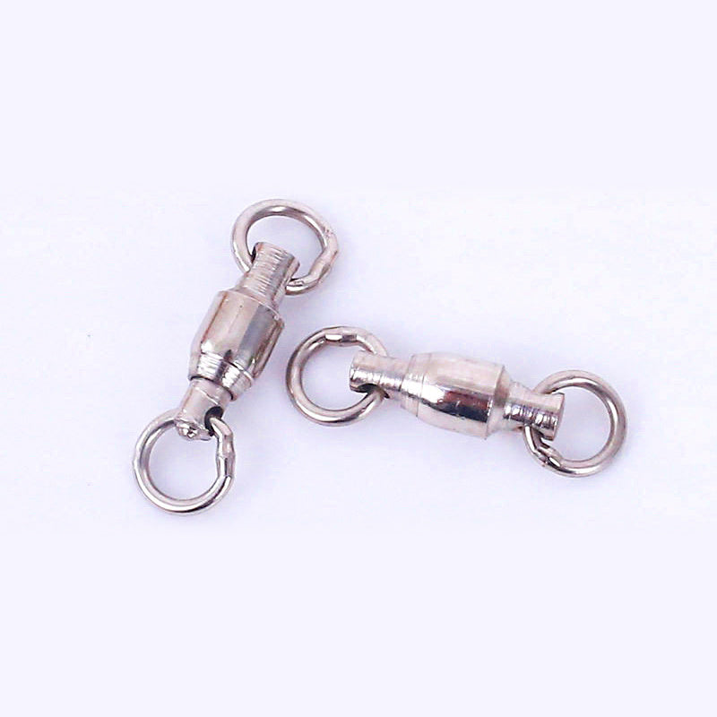 Open Snap Swivel, Figure-Eight Snap Swivel, Silver