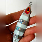 Laser & Glow Stripe Metal Jig, 80–120 g (2.8–4.2 oz)