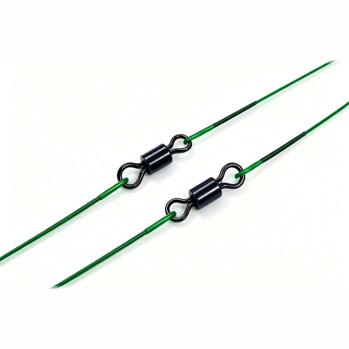 Stainless Steel Wire Leaders with Snap, 30 or 60 Pack