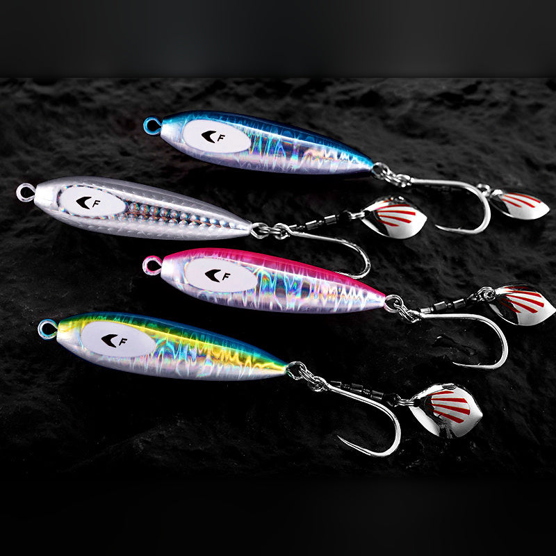 Glow UV Bullet Metal Jig, 45–145 g (1.6–5.1 oz)