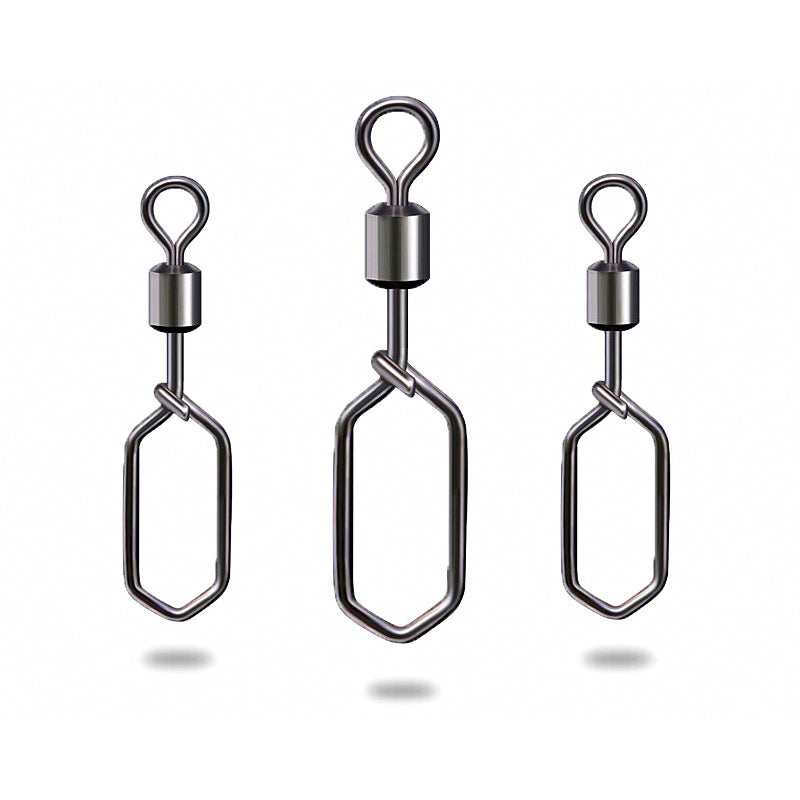 Fishing Snaps, Figure-8 Safety Pin Connectors, 10 Pack