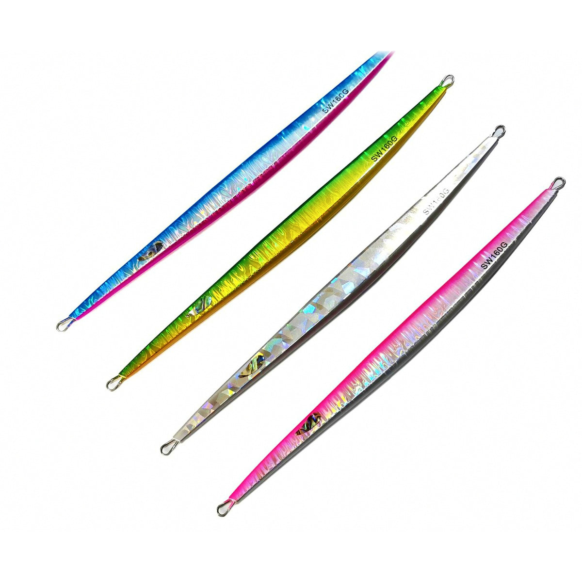 Laser Glow Metal Jig, 160 g & 200 g (5.6 & 7.1 oz)