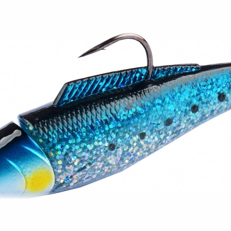 Jig Head Soft Swimbait, T-Tail, 11–13.5 cm (4.3–5.3 in)