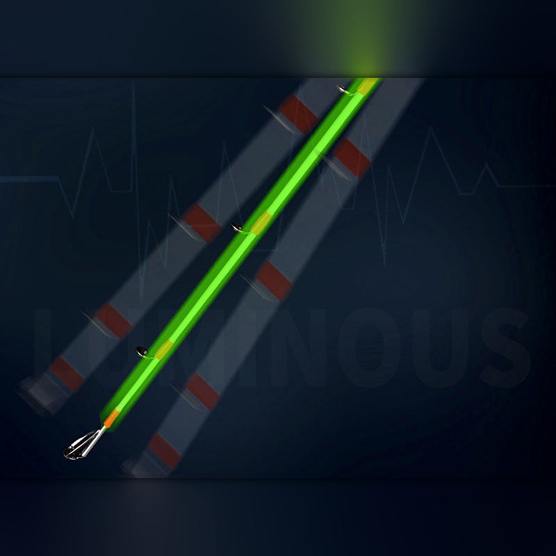 Carbon Boat Rod with Glow Tip, 1.65–2.7 m (5.4–8.9 ft)