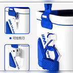 Foldable Fishing Water Bucket with Net Bag, PP, 20 or 24 cm
