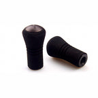 Black EVA Reel Handle Knobs for Baitcasting Reels, Set of 2