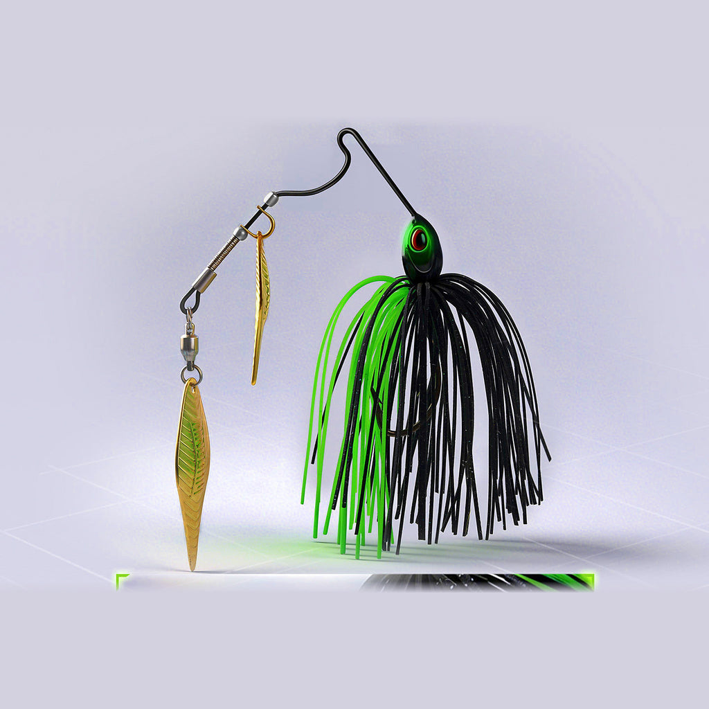 Compound Blade Spinner Lure, 5–14 g (0.18–0.49 oz)