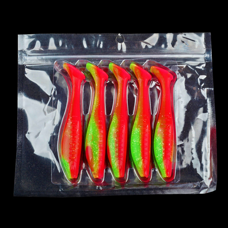 T-Tail Soft Plastic Swimbait, 6.5–10 cm (2.6–3.9 in)