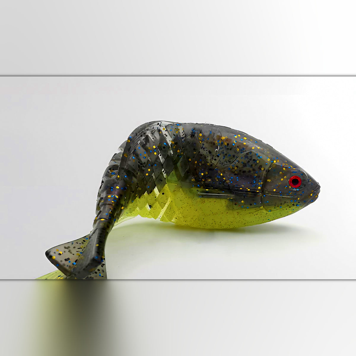 Bluegill Swimbait Soft Lure, 3 in & 4 in, 4-Pack