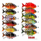Jointed Swimbait Hard Lure, 8 cm (3.1 in), 16 g (0.56 oz)