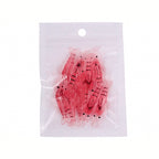 4 cm Soft Shrimp Lure with Hook, Glow & Striped (1.6 in)