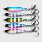 Fast-Retrieve Metal Jig, 40–80 g (1.4–2.8 oz), Glow Colors
