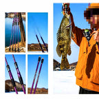 Inshore Boat Fishing Rod, 2-Piece Carbon, 1.35–1.95 m (4.4–6.4 ft)