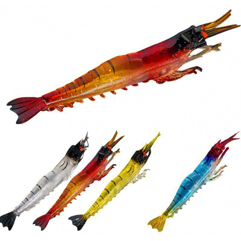 Soft Shrimp Lure, 9 cm (3.5 in), 3.8 g (0.13 oz)