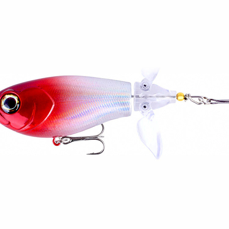 Topwater Propeller Lure, Hard Bait for Bass & Snakehead