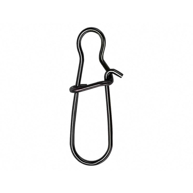Stainless Steel Fishing Snaps, Teardrop Shape, Size 000–8