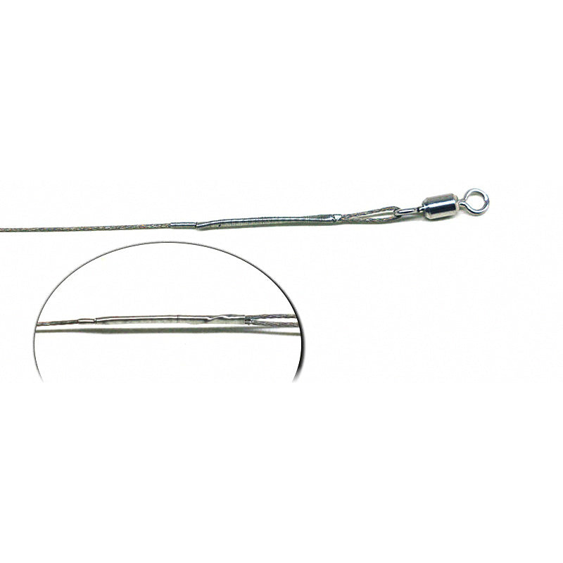 49-Strand Steel Wire Leaders, 22–77 lb (10–35 kg)