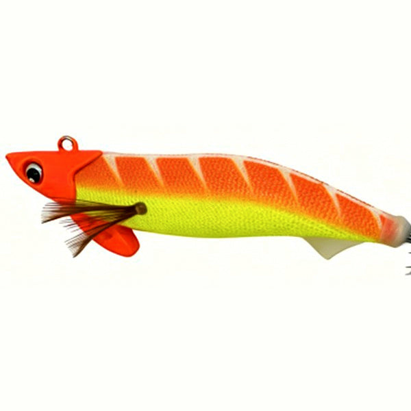 Glow Lead Head Squid Jig, Size 3.0, Fast Sinking