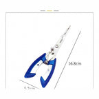 Stainless Steel Fishing Pliers, Long Reach, 16–21 cm (6.3–8.3 in)
