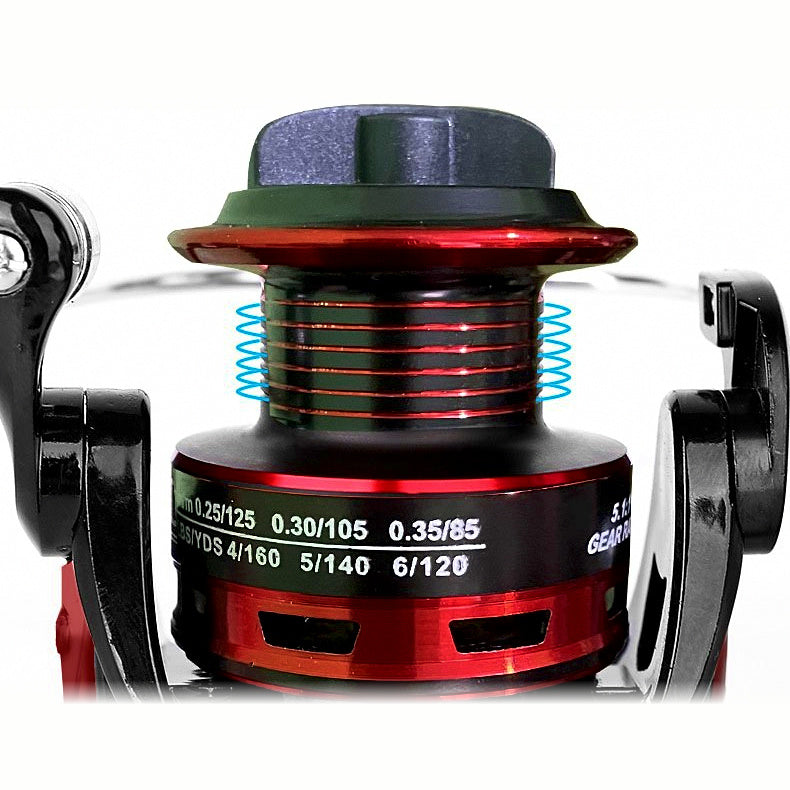 Metal Spinning Reel, 1000–7000 Series, Saltwater/Inshore