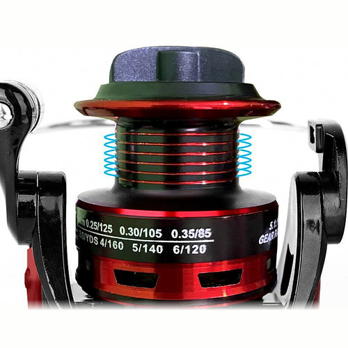 Metal Spinning Reel, 1000–7000 Series, Saltwater/Inshore