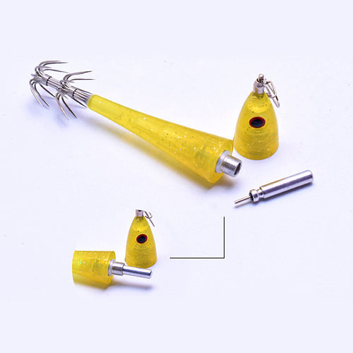 Electronic Squid Jig, Double-Layer Umbrella Rig, Size 3
