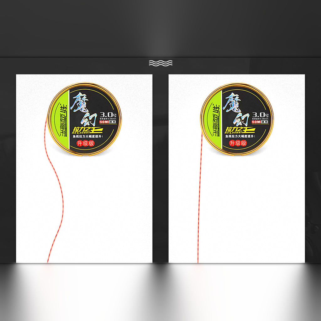 Nylon Fishing Line 50 m (55 yd), Speckled Leader / Main