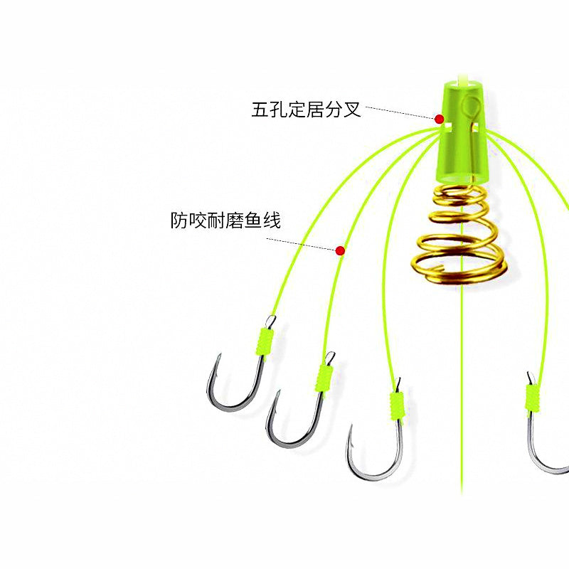 Chinu & Iseama Anti-Tangle Spring Hook Set, 4 Sets per Box