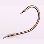Snelled Barbed Hooks with Leader, Tub Pack, Size 10–28