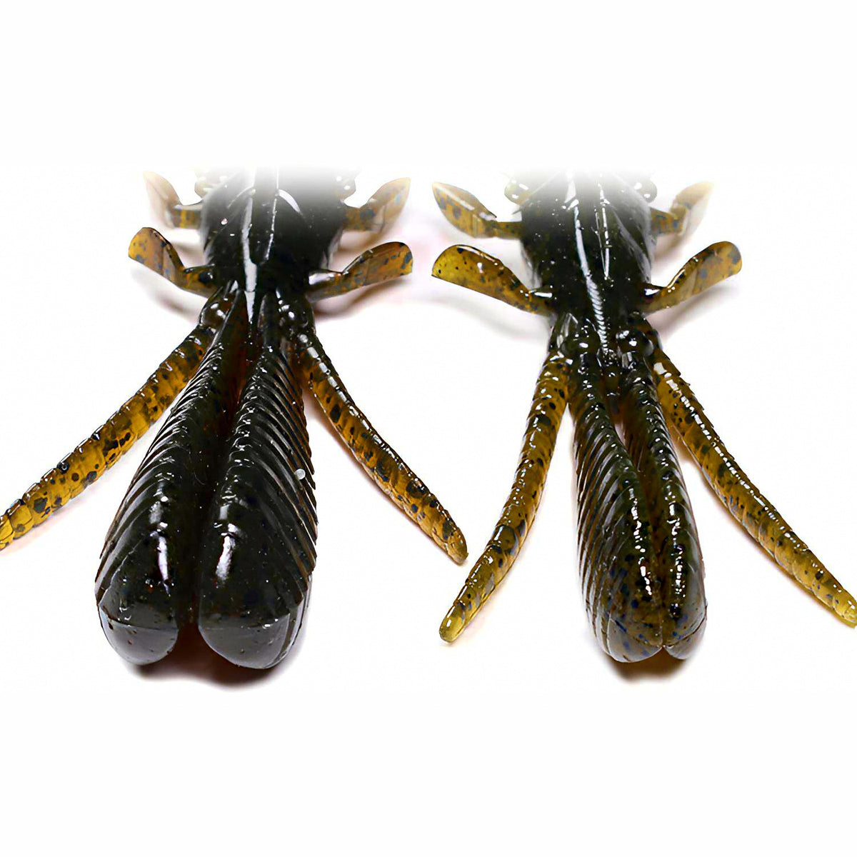 4.2 in Shrimp Soft Bait, 4-Pack, Texas Rig & Jig Trailer