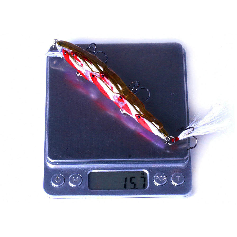 Slow-Sinking Minnow Lure, 11.5 cm 15.7 g (0.55 oz)