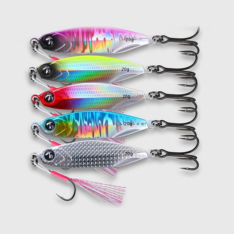 Casting Metal Jig Lure, 10–40 g (0.35–1.4 oz)