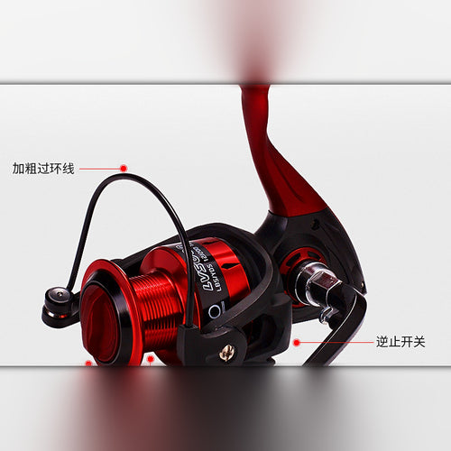 All-Metal Spinning Reel, Sizes 2000–7000 (Spin/Surf/Boat)