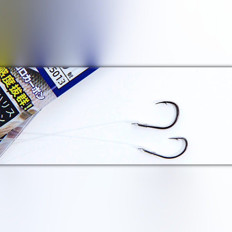 3-Hook Rigged Hook Rig, Size 15, Barbed