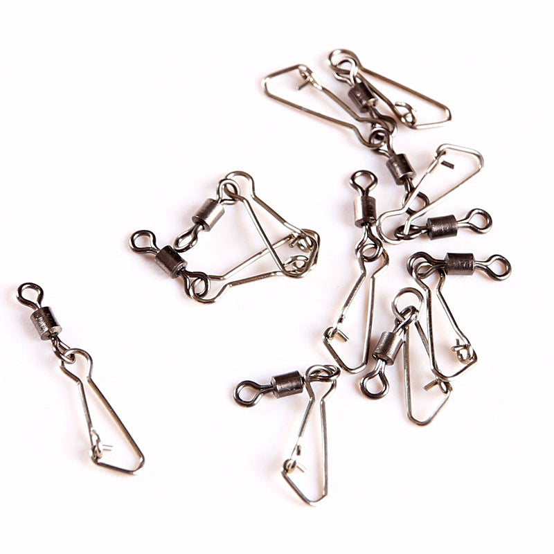 Fishing Snap Connectors, Size #10 or #12, 10 Pack